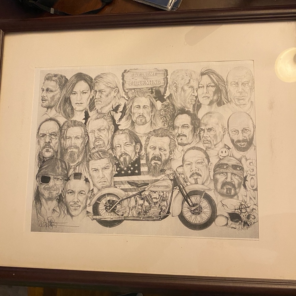 Sons of Anarchy Hand drawn